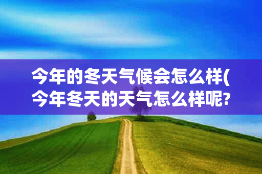 今年的冬天气候会怎么样(今年冬天的天气怎么样呢?是暖冬还是冷冻?)